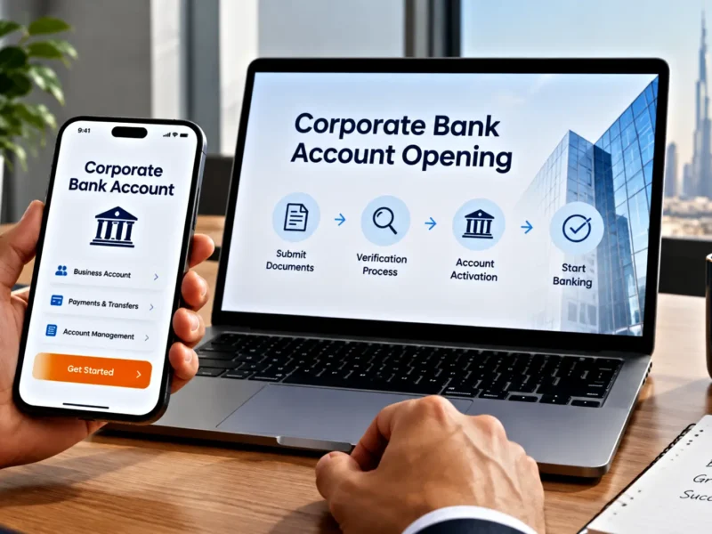 Corporate Bank Account Opening Services in the UAE