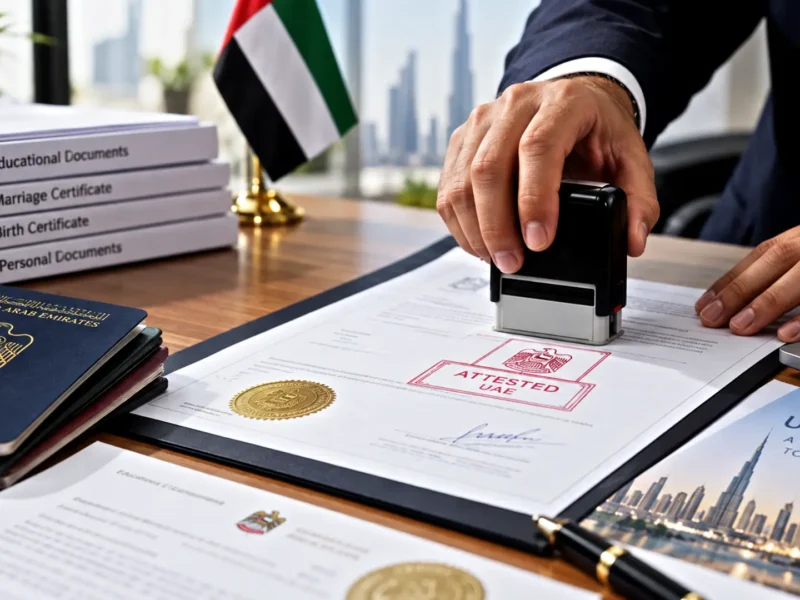 Personal Document Attestation Services in the UAE