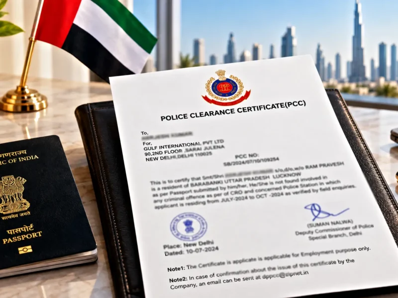 Police Clearance Certificate (PCC) Services in the UAE